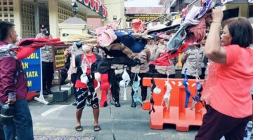 Demo Jilit II Peserta Aksi Bawa BH, Kapolrestabes Medan Diminta Tepati Janji dan Tangkap Mamak Maling